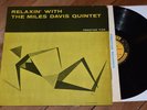Miles Davis Quintet Relaxin NM  NJ DG RVG Prestige lp John Coltrane