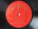 78rpm MOHAMED EFF. EL ACKAD & IBRAHIM SAHALON - rare ARABIC ODEON