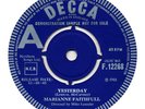 Marianne Faithfull - Yesterday - Vinyl Record 7.. - P5826A