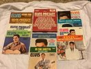 Elvis Presley 20 golden hits in full color sleeves box set 10 records 45 rpm