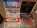 4 Vintage Vinyl Record Albums,Stereo Sound Effects,Demonstration,Records