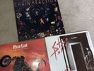Steve Perry Street Talk Meat Loaf Bat Out Hell John Farnham Chain Reaction 3xLP