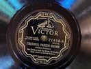 Victor 21458 Nat Shilkret Or w WILLARD ROBISON Truthful Parson Brown 1928  E+