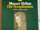 MOZART The Complete Symphonies KARL BOHM 1stPress DGG STEREO 15LP Box MINT
