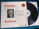 Walter  Gieseking Beethoven Sonata  Moonlight Columbia 2259 B/S ED1 LP
