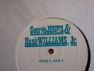 George Jones & Hank Williams, Jr. RARE 1984 Radio Special. 3 LP set