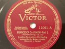 Albert Coates, London Sym Or – 78 rpm Victor 11091/92: Francesca da Rimini