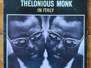 Thelonious Monk – In Italy – Bebop-Post-Bop Jazz Piano Vinyl LP – OG Mono
