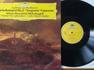 Beethoven emperor conc.Benedetti Michelangeli dgg LP autographed by CM Giulini