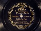 78 RPM -- Jelly Roll Morton & King Oliver Orchestras, Victor 22681, E/E+ Jazz