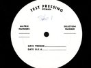 SWITCHED-ON BACH. Test Pressing, Xerox of Cover Copy with Revision. M-