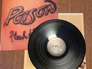 Vintage VINYL POISON FLESH AND BLOOD ENIGMA 1990 Hair Band 80s Rock Record