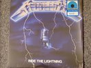 Metallica Ride the Lightning LP Walmart Exclusive Blue Vinyl Record New Sealed