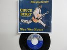 ' CHUCK BERRY ' HIT 45 + PICTURE  [ MAYBELLENE]  1955