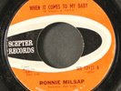 RONNIE MILSAP: when it comes to my baby / a thousand miles from nowhere SCEPTER