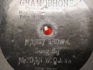 E Berliner 78 RPM Record NANCY BROWN Sung by Dan Quinn #1777Z 1897