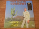 SANFORD CLARK They Call Me Country LP Numero 1268 BLUE VINYL New & Sealed