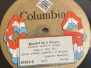 Columbia 12” 78 RPM Lener String Quartet of Budapest - Debussy G Minor 61033-D V