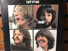 The Beatles LP  LET IT BE  Apple records  AR 34001    Good Vinyl   Red label