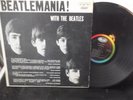 THE BEATLES BEATLEMANIA CAPITOL 6000 SERIES-RAINBOW LABEL-VINYL VG COVER NICE