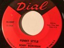 NORTHERN SOUL Bobby Marchan FUNNY STYLE Dial 45 rare KILLER mod dancer NM