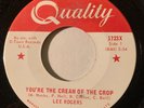 NORTHERN SOUL Lee Rogers YOU'RE THE CREAM OF THE CROP Quality 45 rare Canada NM
