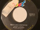 NORTHERN SOUL R&B Arthur Alexander PRETTY GIRLS EVERYWHERE Dot 45 Canada press