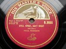 X008/ PAUL ROBESON-Still night, holy night-Weihnachten-Xmas-78rpm Schellack