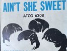 the Beatles Ain’t She Sweet/Nobodys Child 7” 45 Atco 6308 white Label