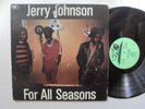 JERRY JOHNSON For All Seasons WACKIE'S Lovers Rock + Synth Funk Soul Reggae LP