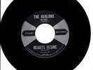 THE AVALONS-HEARTS DESIRE VG++ ROCK AND ROLL DOO-WOP THIS IS A MUST