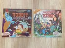 Vintage Disney Rankin/Bass Hobbit & Return of the King Vinyl LP Records