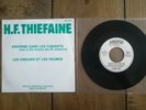 H.F. THIEFAINE 45T ENFERMÉ DANS LES CABINETS... STE 26005 JUKEBOX PROMO RARE