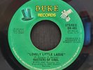 Masters Of Soul - Lovely Little Lassie - Duke 45 VG/VG+ NORTHERN SOUL