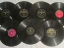 Seven COUNTRY 78's - BUD BILLINGS, Pop Hanks, PAUL HOWARD, Hi-Flyers, HUGH CROSS