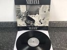 LP VINYL NIRVANA ALBUM BLEACH TUPLP6 UK 1ST PRESS 1989 RARE MISLABLED COPY EX/EX