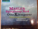 SAX 2441 Columbia Silver Label. Mahler Symphony No 4, Klemperer