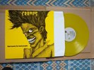 THE CRAMPS Bad Music For Bad People YELLOW VINYL LP Euro Pressing off the bone