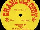 LORETTA LYNN 1960'S GRAND OLE OPRY RADIO SHOW RECORD WILBURN BROTHERS STRINGBEAN