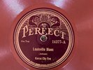 Perfect 14377 Kansas City Five LOUISVILLE BLUES 78 rpm 1925 Jazz EE-