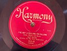 Harmony 915H Annette Hanshaw GOT A FEELING I'M FALLING  78 rpm 1929 E+