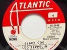 Led Zeppelin 45 PROMO Black Dog