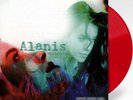 ALANIS MORISSETTE JAGGED LITTLE PILL LP RED VINYL