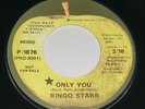 *MINT* BEATLES RINGO STARR 1974 'ONLY YOU' APPLE P-1876 DJ PROMO 45 MONO/STEREO