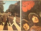 record The Beatles Rubber Soul  OP-7450Odeon & ABBEY ROAD APPLE AP-8815 JAPAN LP