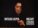 MOZART 4 Piano Sonatas K.280-283 MITSUKO UCHIDA Philips 420186-1 1987 Digital NM