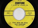 Black Gospel 45 - Soul Searchers - Stay With Me Jesus - Ziontone - mp3