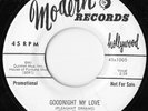 JESSIE BELVIN Goodnight My Love Rare Doo Wop R&B Promo Modern Record 45