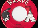 JOHNNY NIGHT Woman / Heartache's Back In Town Rare R&B Popcorn Soul Brave 45