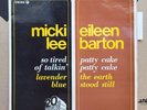 Trés Rare EP 45T - Micki Lee / Eileen Barton (Northern Soul) Fra 1964 Languette